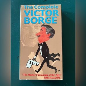 The Complete Victor Borge VHS tape Funny Comic Music Piano EXCELLENT COND.